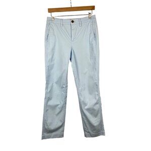 J.Crew Womens High-Rise Girlfriend Chino Pants 2 Light Blue